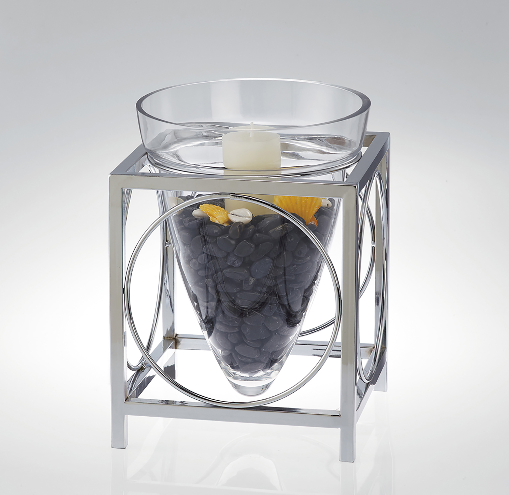 Tessa Art Glassware Diyas Home Candle Holders